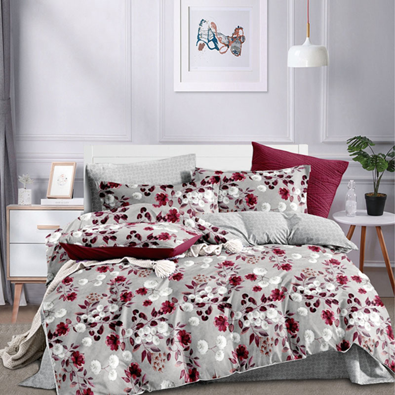 Ruby Bloom Single Bed Sheet Set